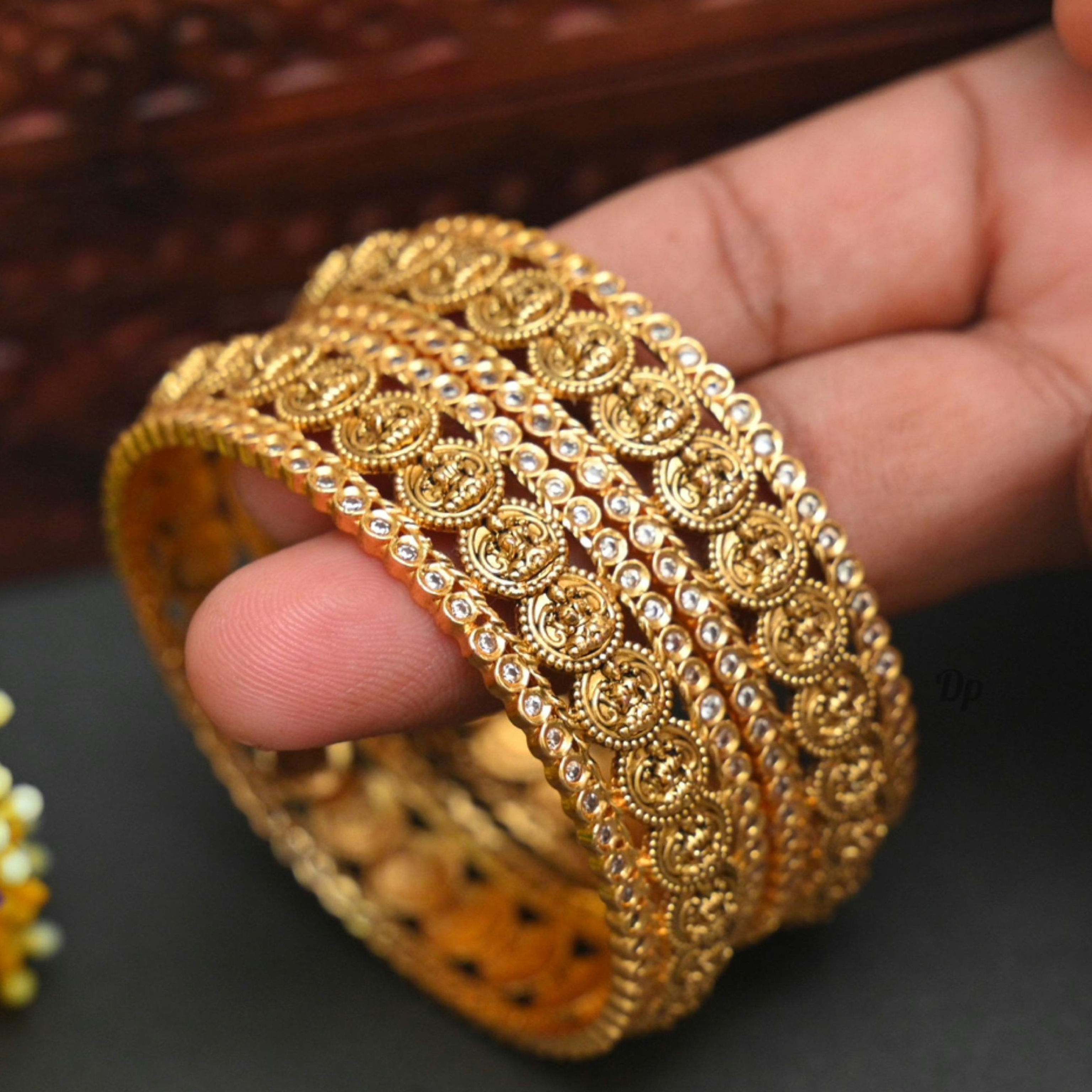 Nakdhi Laxmi coin bangles 