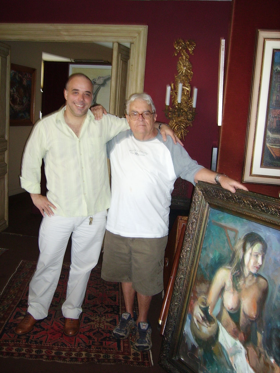 Carmo Soá e Gilberto Chateaubriand.