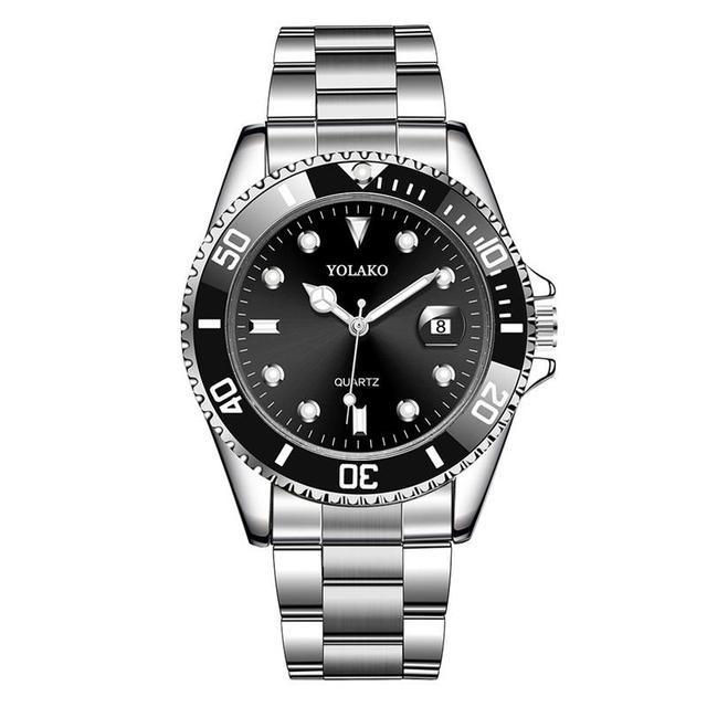 Reloj Elegante con Correa de Acero