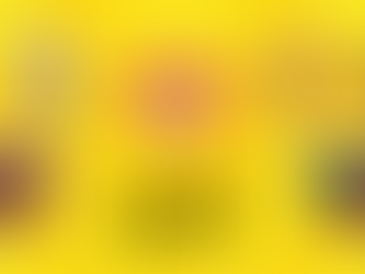 A vibrant banner image featuring a radial design with multiple Flavo Farm healthy snack jars (Quinoa chips, Ragi chips, Makhana chips) arranged against a bright yellow background, emphasizing them as the perfect energizing office snack.