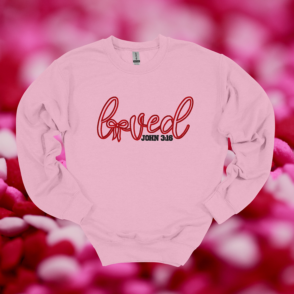 Thumbnail: Loved Embroidered Swearshirt