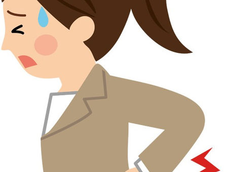 ギックリ腰が増えています