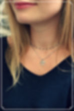 Article : Collier double arbre de vie avec zircon acier inoxydable réglable artisanal