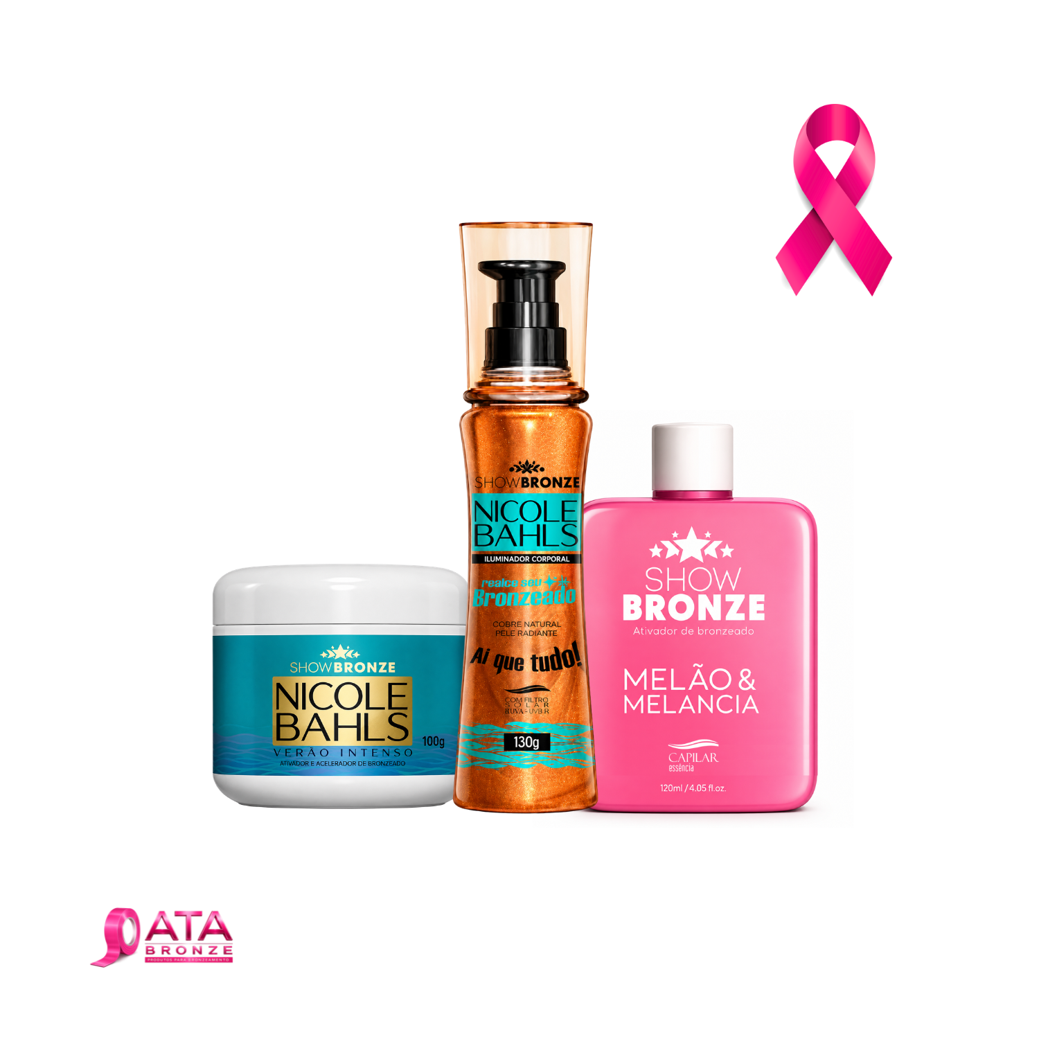 KIT OUTUBRO ROSA HOME CARE - CAPILAS ESSÊNCIA