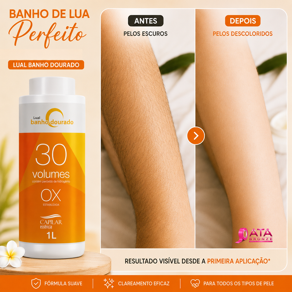 Miniatura: ÁGUA ÓXIGENADA BANHO DOURADO - CAPILAR ESSÊNCIA