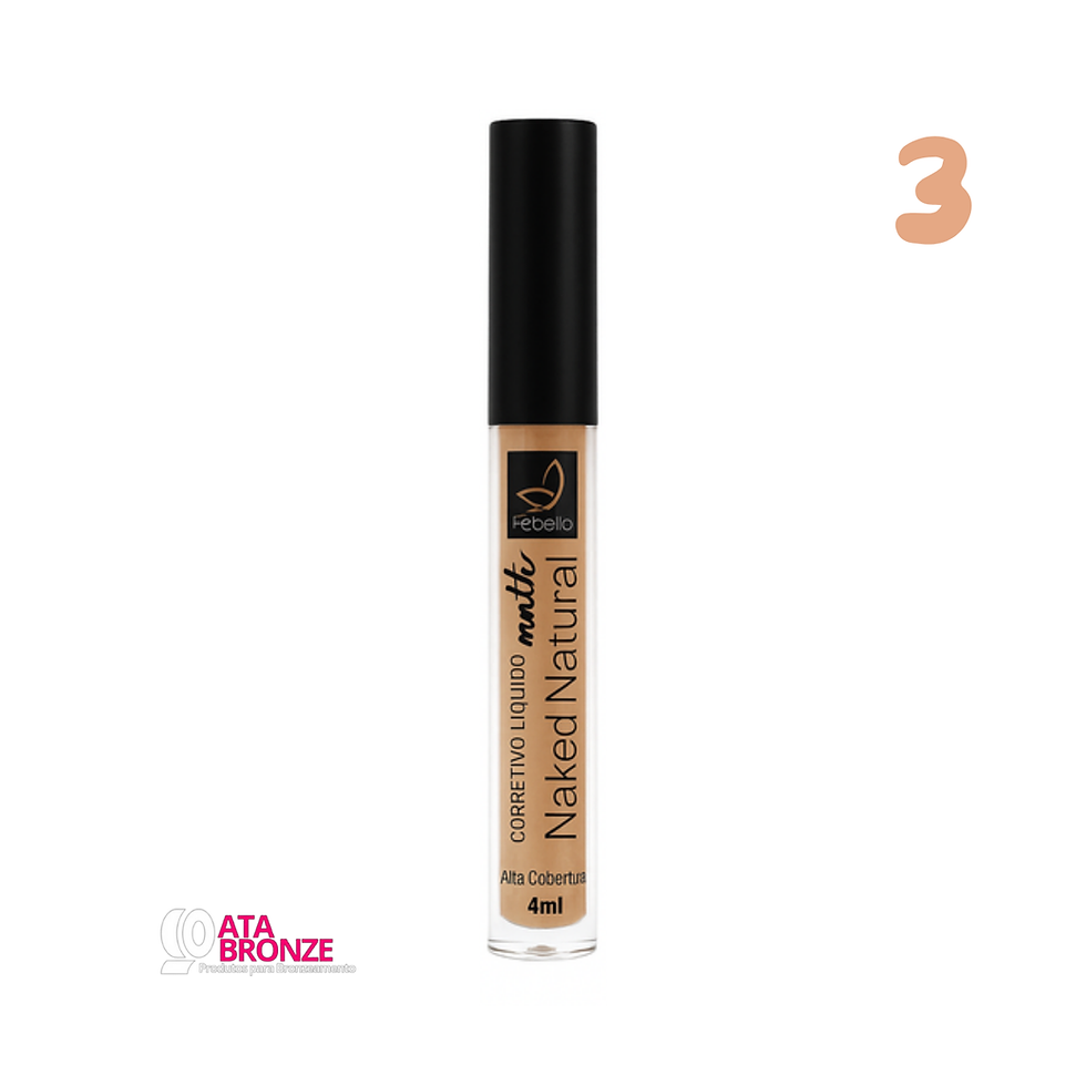 Miniatura: IMAGEM CORRETIVO LÍQUIDO NAKED NATURAL FEBELLA 4m 2l