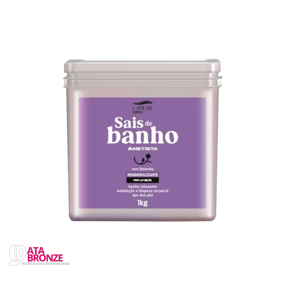 SAIS DE BABANHO AMETISTA 1Kg - CAPILAR ESSÊNCIA