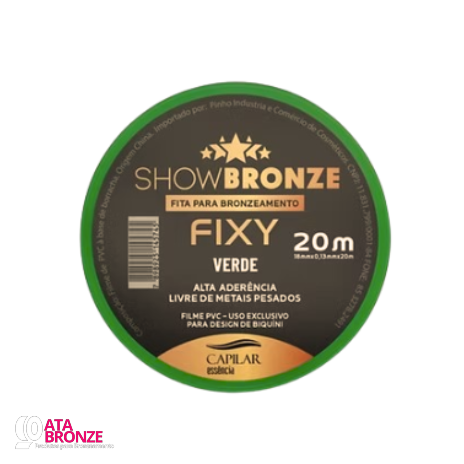 FITA CORTADA VERDE FIXY