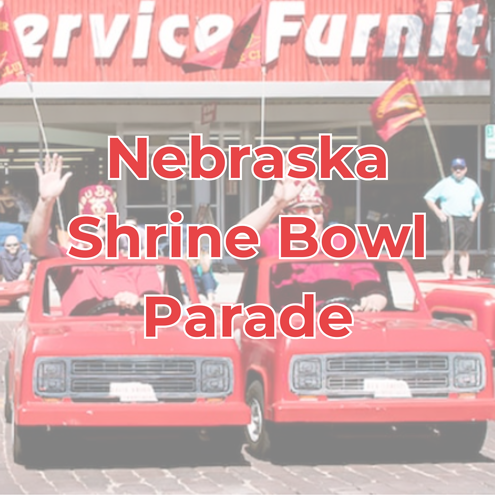 Nebraska Shrine Bowl Parade