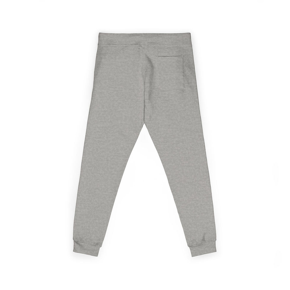 Thumbnail: Embroidered Mountain Logo Fleece Sweatpants — Cozy Casual Joggers