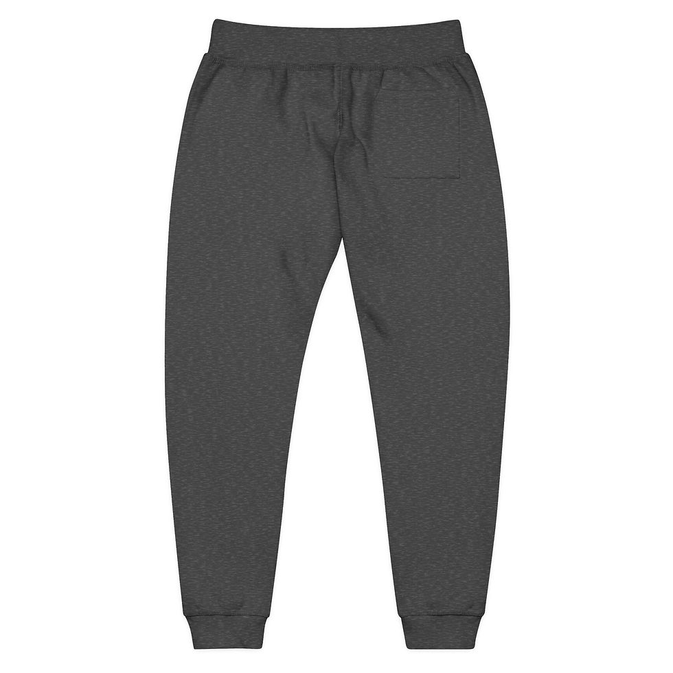 Thumbnail: Embroidered Mountain Logo Fleece Sweatpants — Cozy Casual Joggers