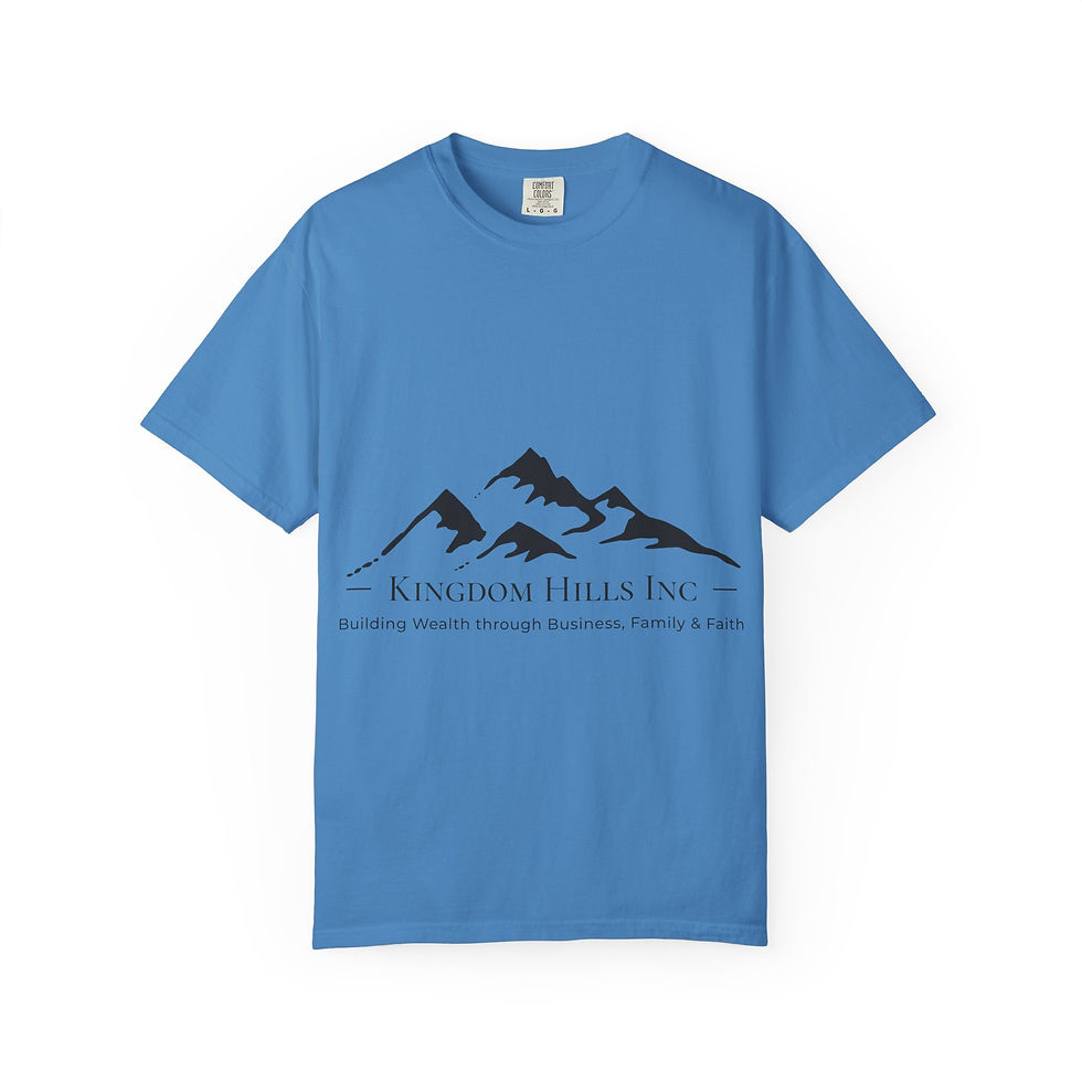 Thumbnail: Kingdom Hills Inc. T‑Shirt — 'Building Wealth Through Business, Family & Faith'