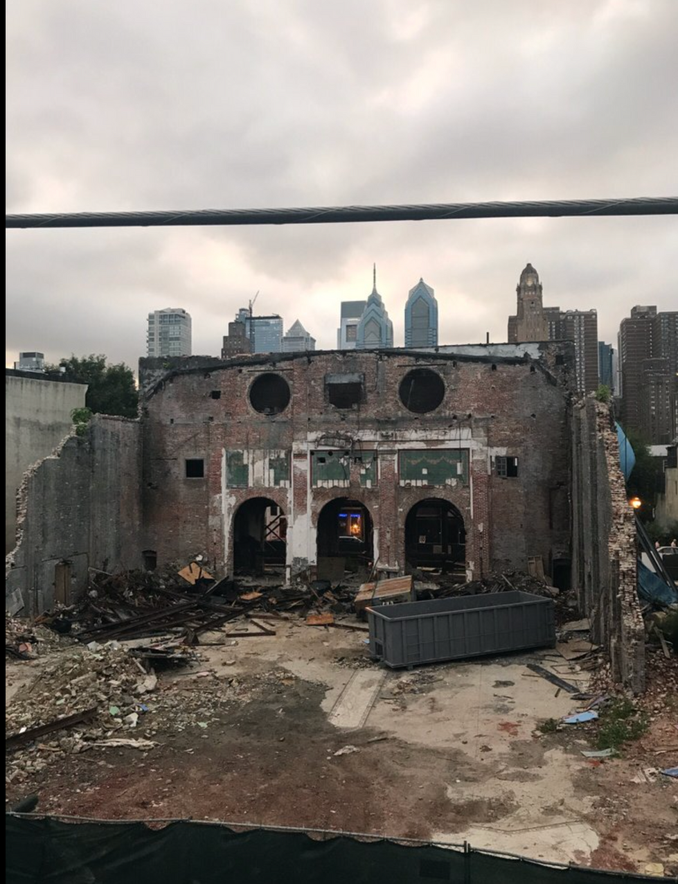 Hotel Brotherhood (during demolition, interior)