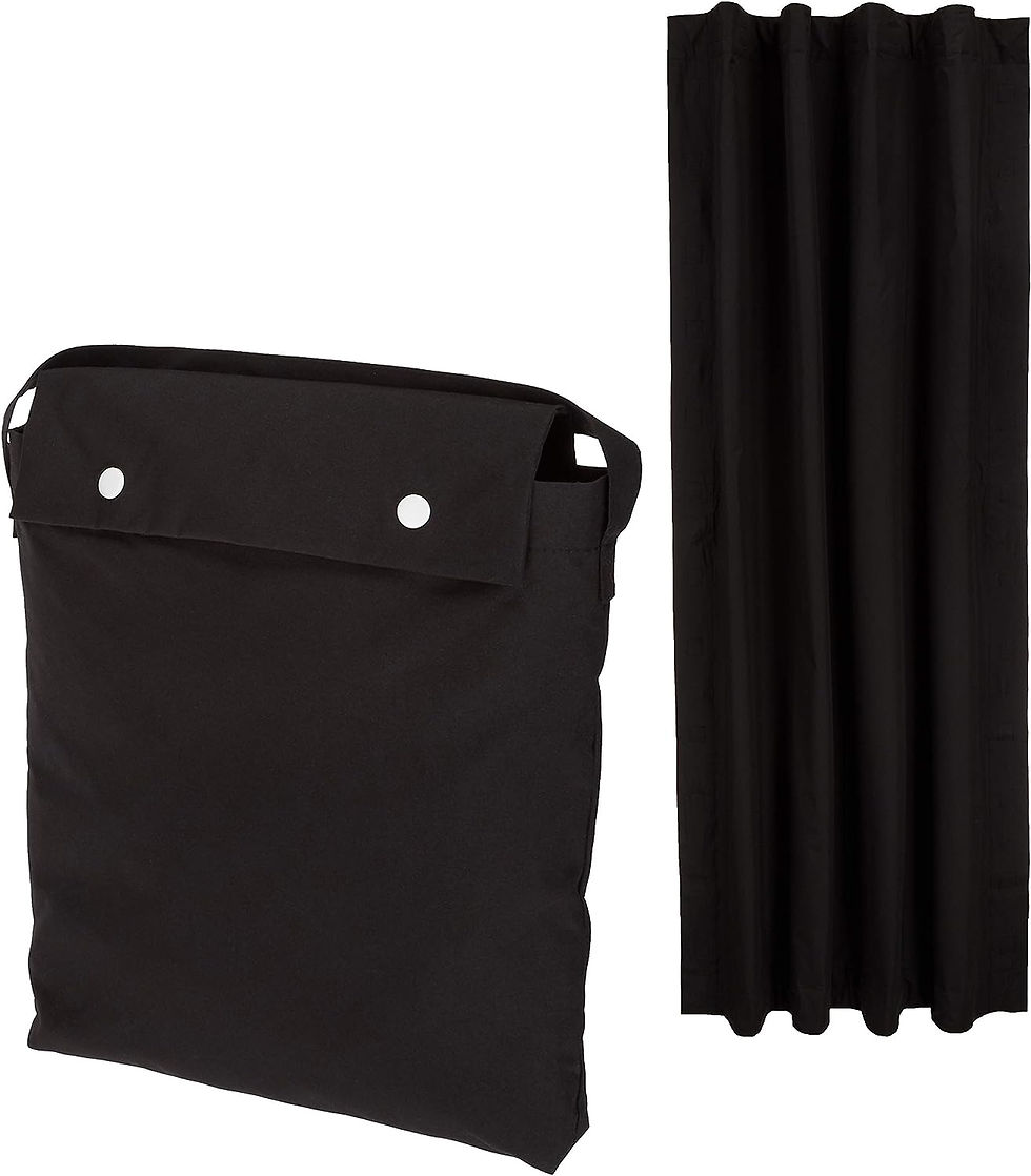 Thumbnail: Portable Travel Window Blackout Curtain Shades with Suction Cups