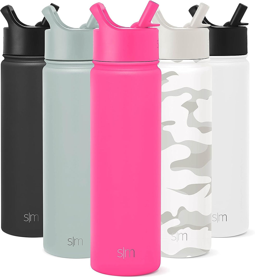Thumbnail: Simple Modern Water Bottle with Straw and Chug Lid Vacuum Insulated Stainless S