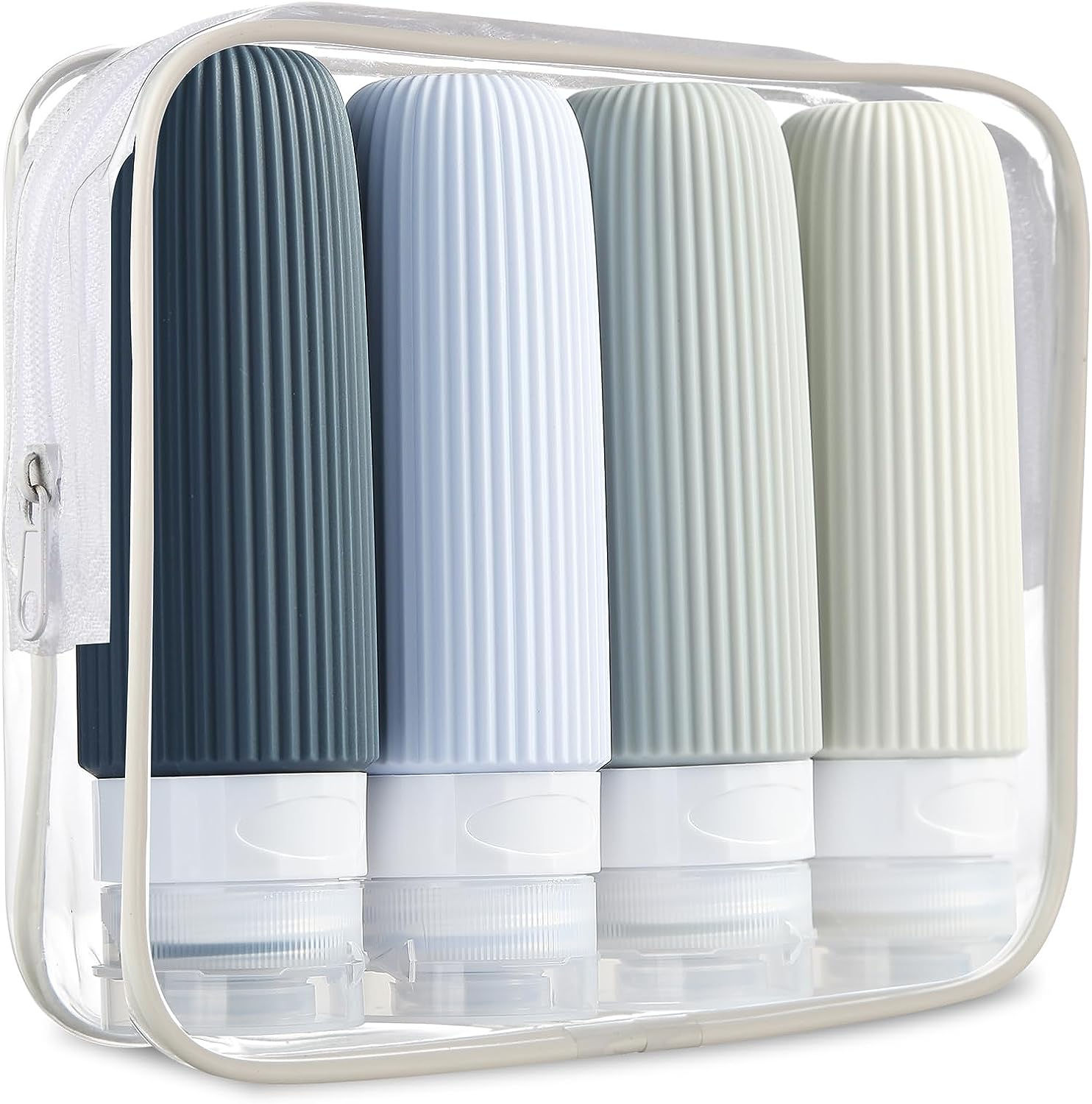 Travel Bottles for Toiletries, Tsa Approved 3oz Portable Travel Bottles