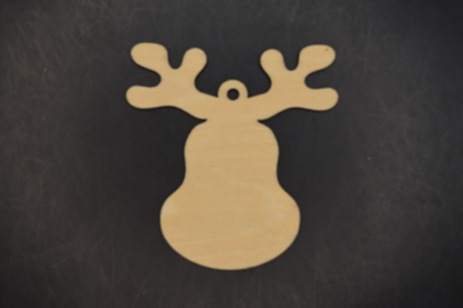 Wood gift tag