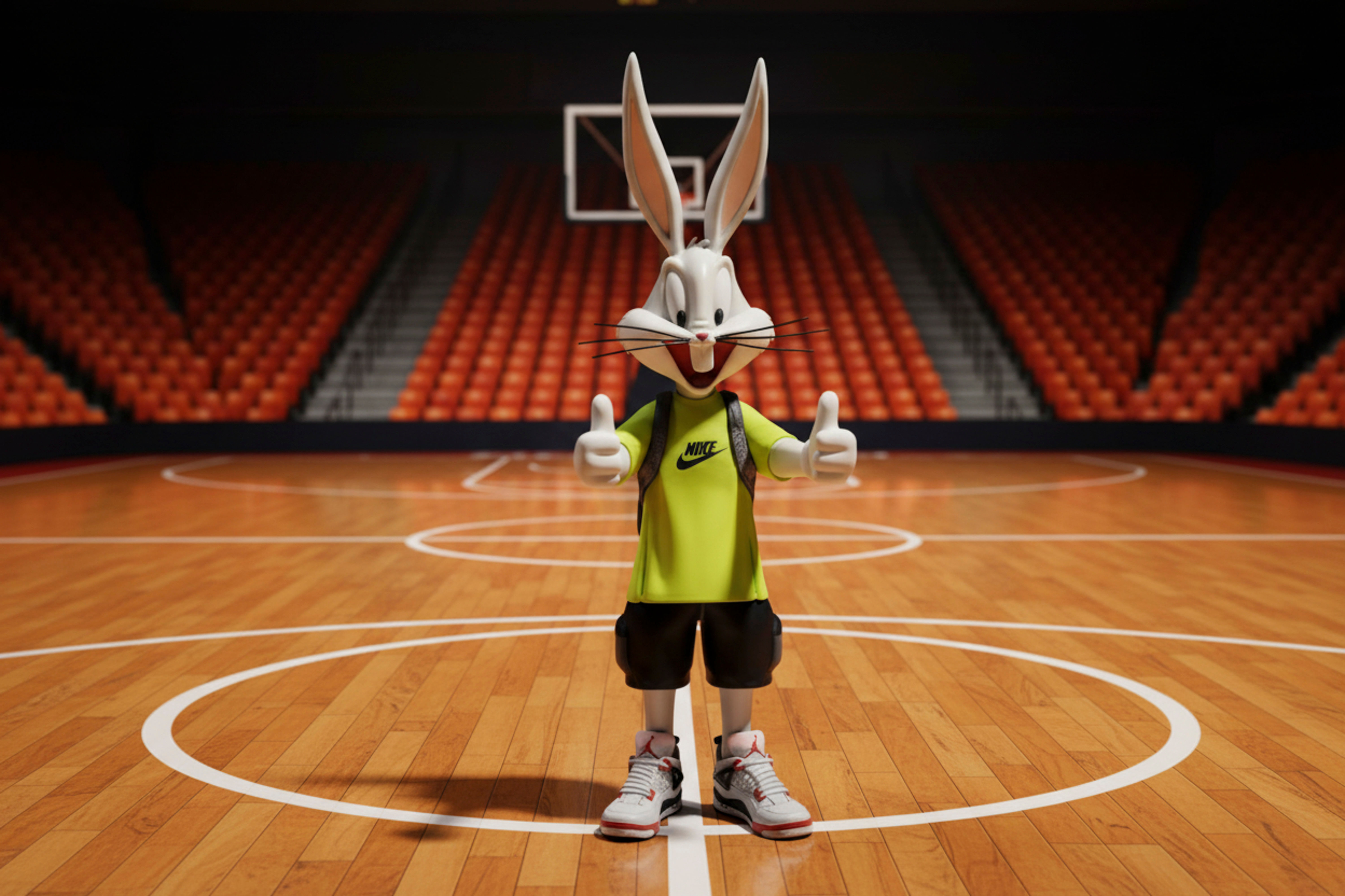 Bugs Bunny in Urban Dress