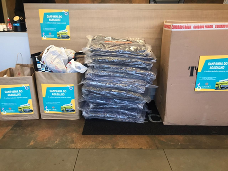 Campanha do Agasalho 2021 da Ecomet é um sucesso