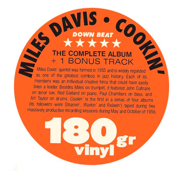 Thumbnail: Miles Davis - Cookin (Import)