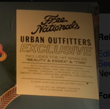 Thumbnail: Free Nationals - Free Nationals (UO Exclusive)