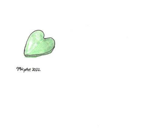 Jade heart