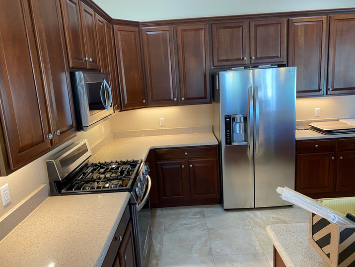 Painting Kitchen Cabinets White Before 9