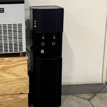 Upright Water Cooler Black