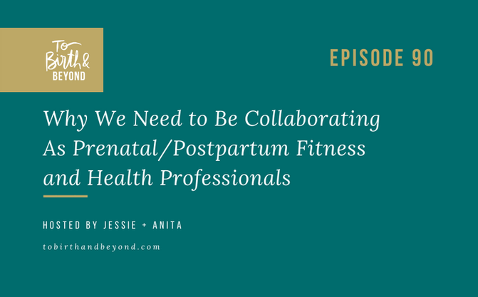[Podcast] - Why We Need to Be Collaborating As Prenatal/Postpartum Fitness and Health Professionals