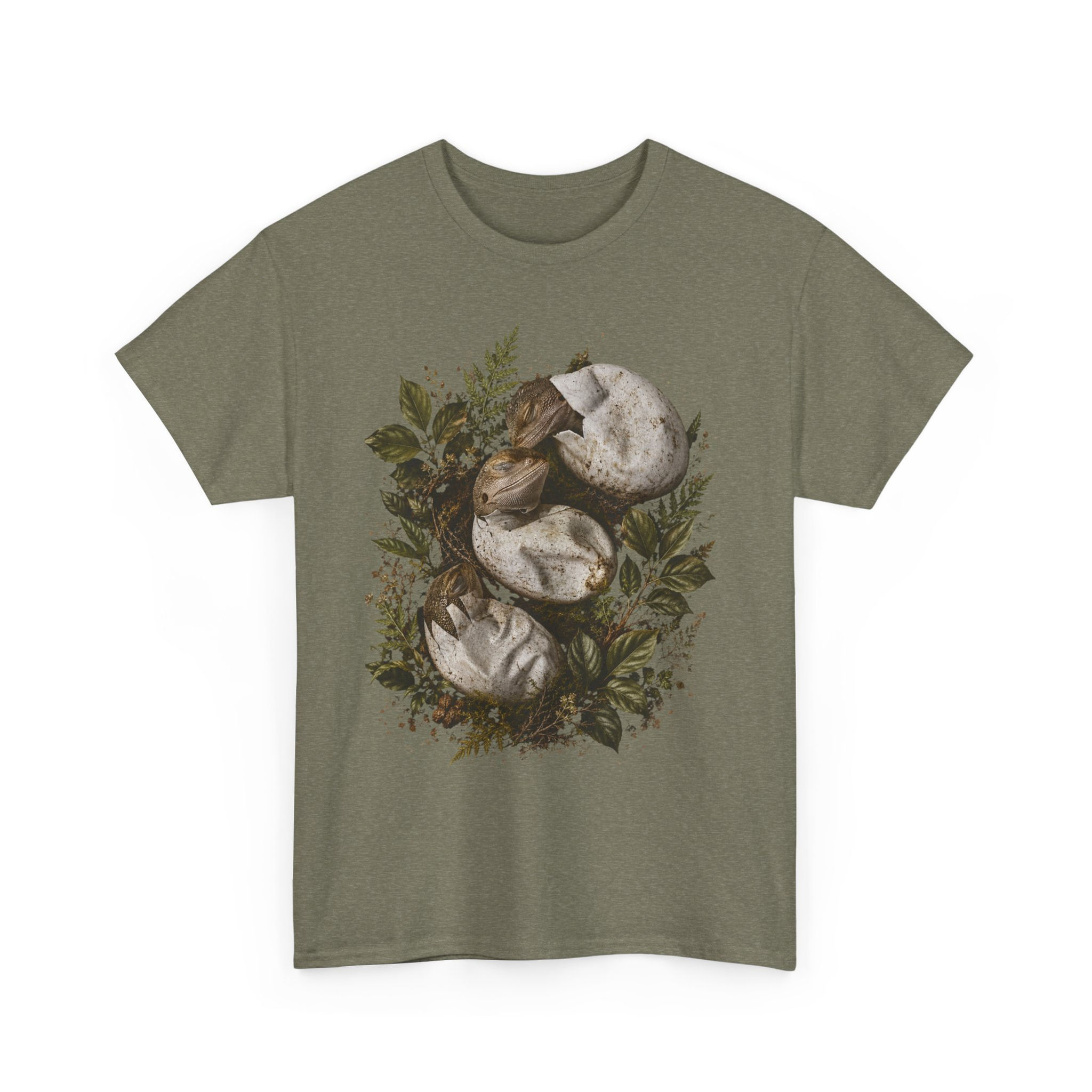 Foxes & Ferns Tee — Vintage Woodland Fox Illustration T-Shirt