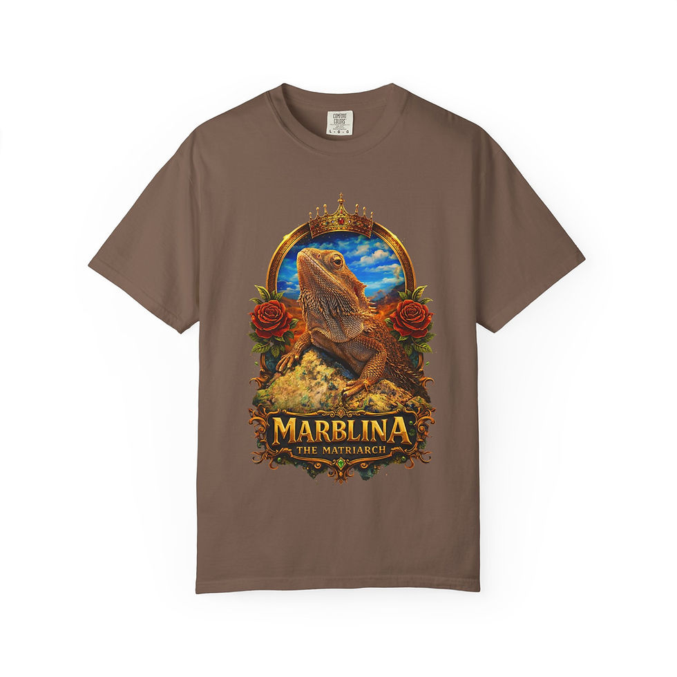 Thumbnail: “Marblina the Matriarch” Reptile Tee