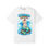 Thumbnail: Merman Bianco T-Shirt — Funny Cute Mermaid Fish Graphic Tee