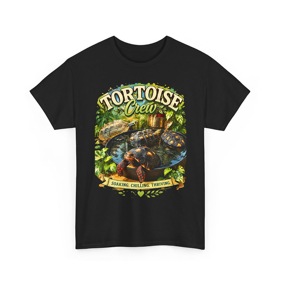 Thumbnail: Tortoise Crew - Unisex Heavy Cotton Tee