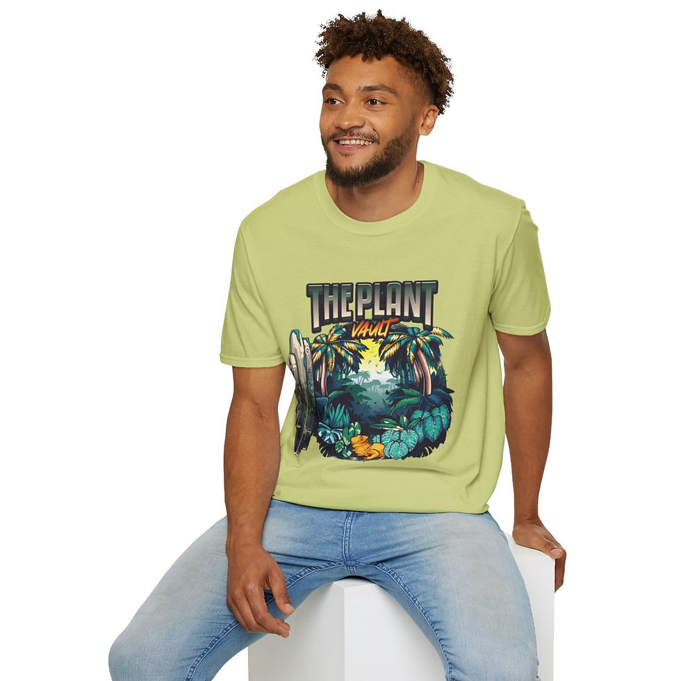 Thumbnail: The Plant Vault Unisex Softstyle T-Shirt