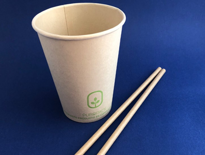 Vaso de Bamboo Compostable