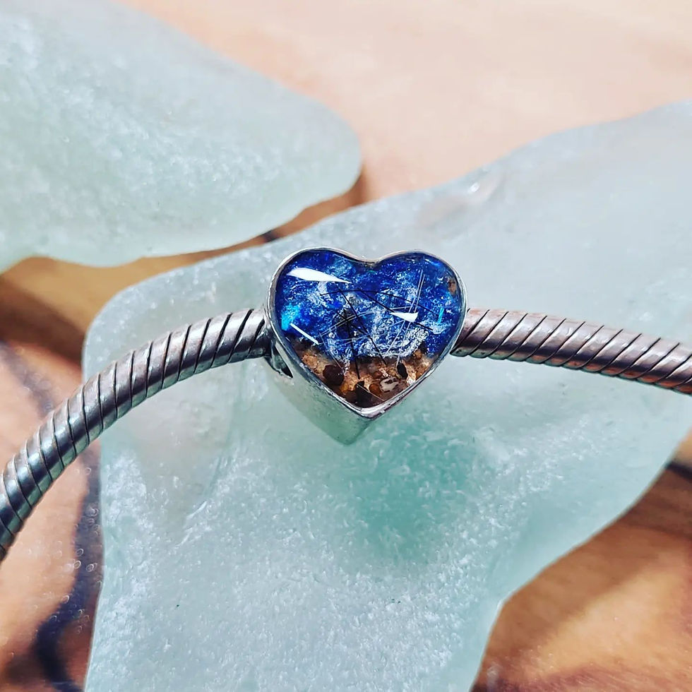 Thumbnail: Seaside heart charm