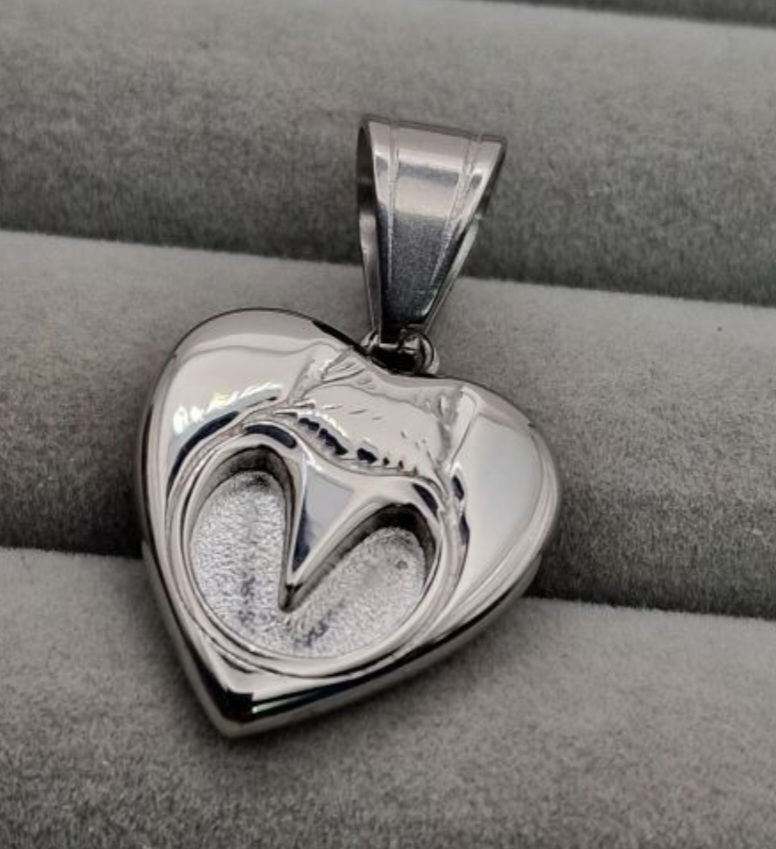 Barefoot hoof necklace