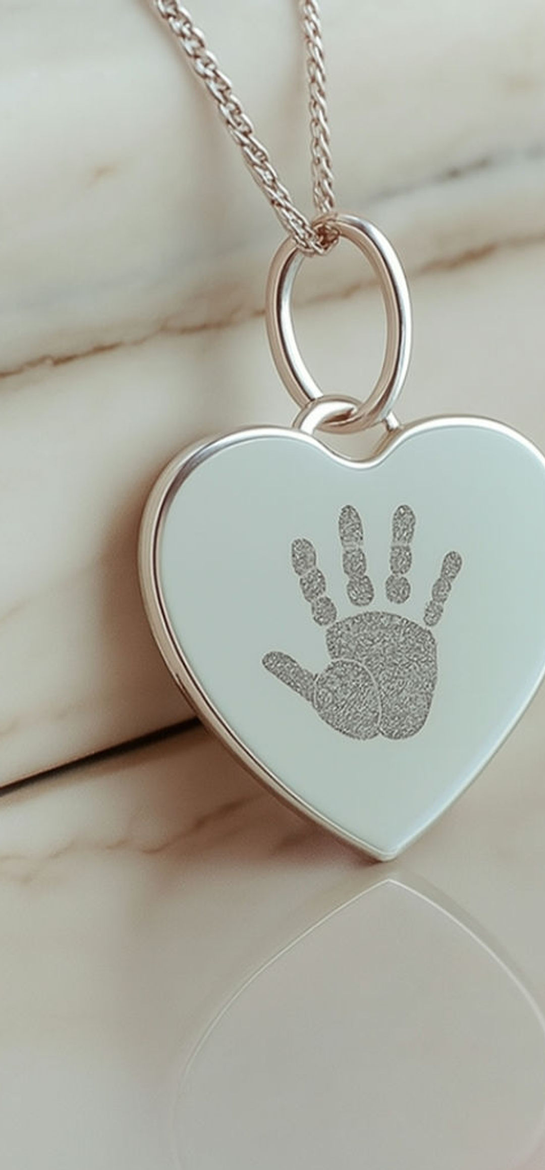 Children's handprint/Footprint necklace
