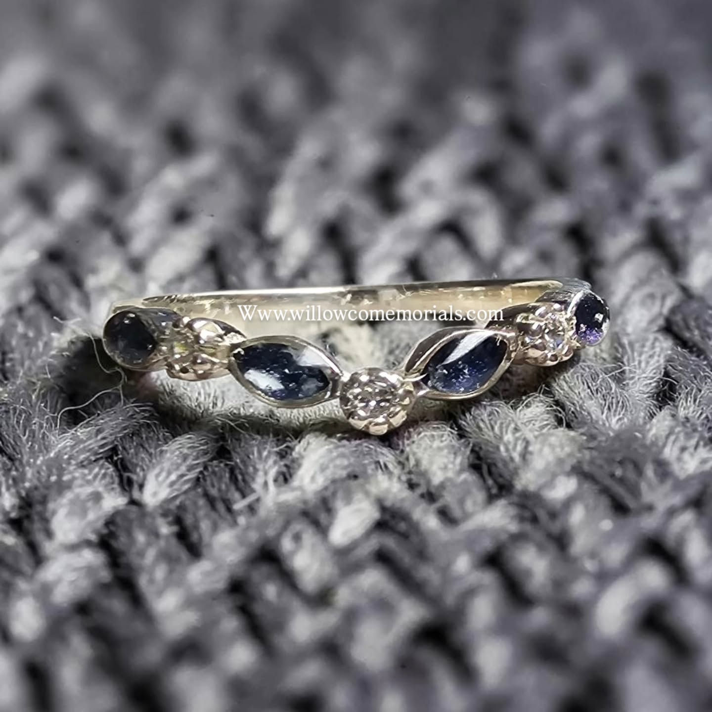 Marquise princess wishbone ring 