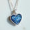 Thumbnail: My star in night sky heart necklace 