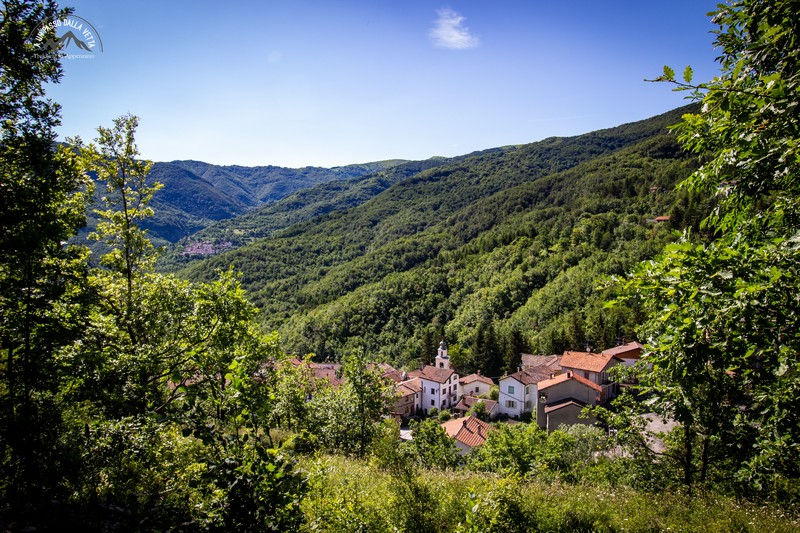 Caldirola, visuale dal punto panoramico