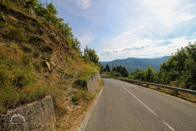 L'imbocco del sentiero della Costa