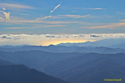 Panorama verso il mare e Capo Noli