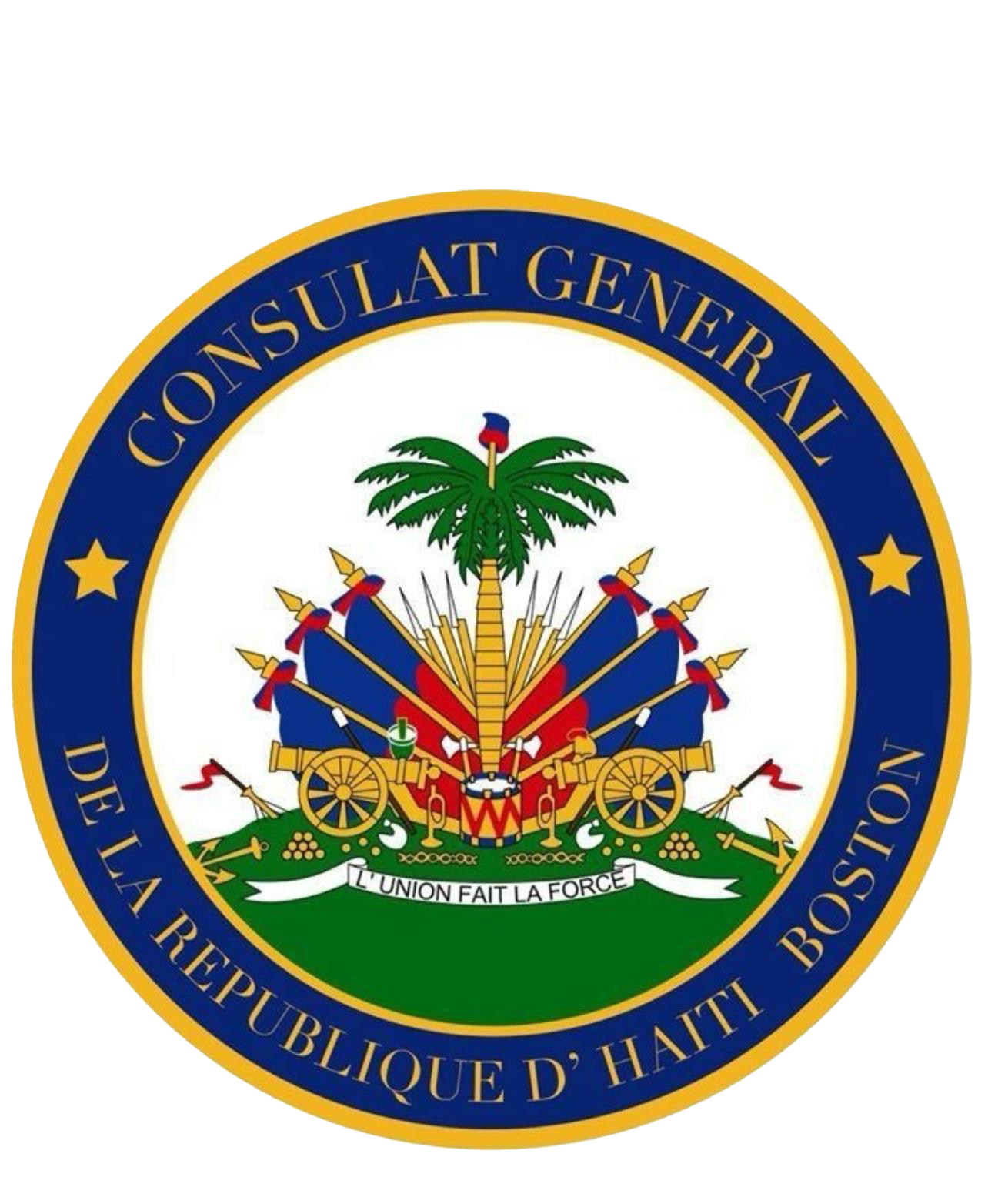 Haitian Consulate Boston Logo