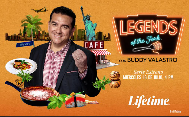 EL CHEF BUDDY VALASTRO REGRESA A LIFETIME CON“LEGENDS OF THE FORK”