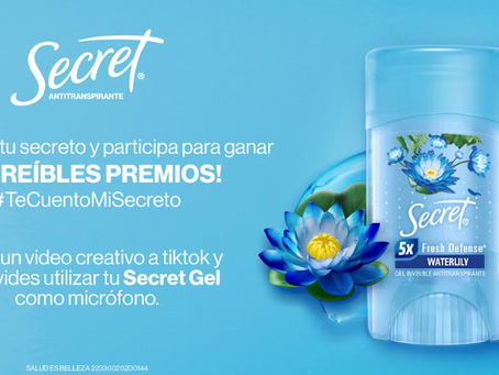¡Secret te lleva a los TikTok Awards!
