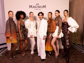 Magnum convierte Cannes en una pasarela de placer, moda y alta costura