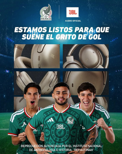 JBL afina el volumen de la afición mexicana rumbo al mundial