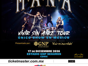 MANÁ vuelve a casa: el concierto que marcará el año después de conquistar el Mundial