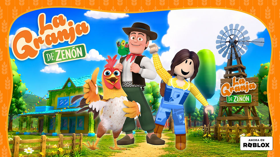 El fenómeno infantil que conquistó millones de pantallas en Latinoamérica ahora quiere dominar también el mundo gamer. La Granja de Zenón continúa expandiendo su universo y da uno de sus pasos más ambiciosos hasta ahora con su llegada oficial a Roblox, la plataforma de gaming infantil más importante del planeta.